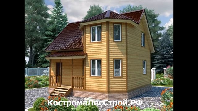 Проект из бруса Заречный 7х9 смотреть онлайн