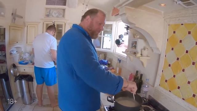 Высокая Кухня Дома - Баклажан Биштак Запечёные Кабачки Сливочный Соус