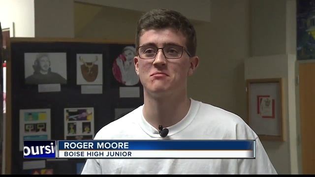 Boise High students celebrate "Brave Together" day смотреть онлайн