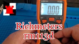 Краткий обзор мультиметра Richmeters rm113d