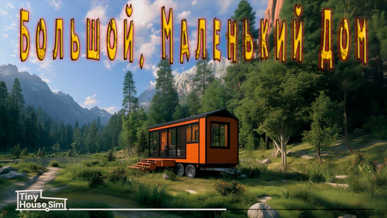 Tiny House Simulator Demo - Первый домик своими руками. (пока только ремонт)