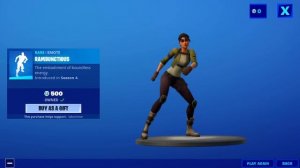 Rambunctious emote still available for people with Fortnite iOS (App Store version only)