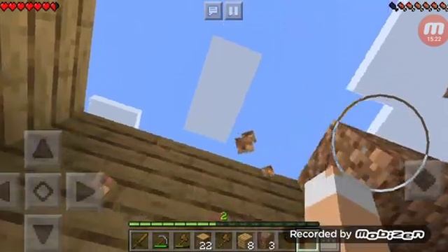 Выживание на острове Майнкрафт #2 посторительстельство временного дома смотреть онлайн