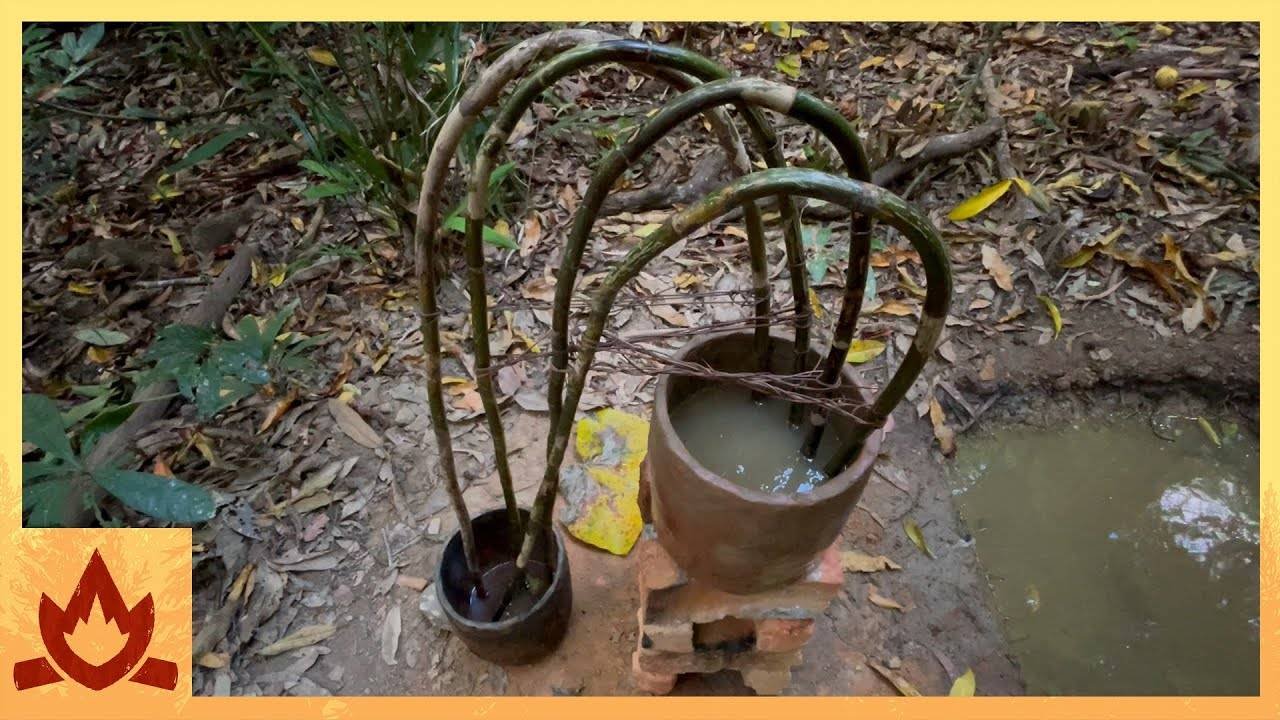 Примитивная технология: Фильтрация воды