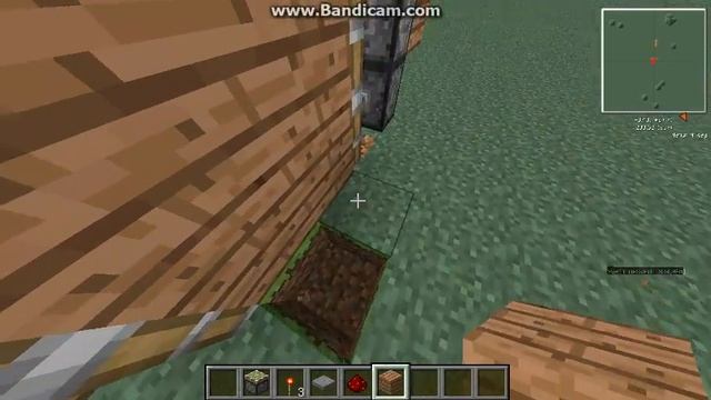 Как зделать раздвижные двери в маинкрафт. смотреть онлайн