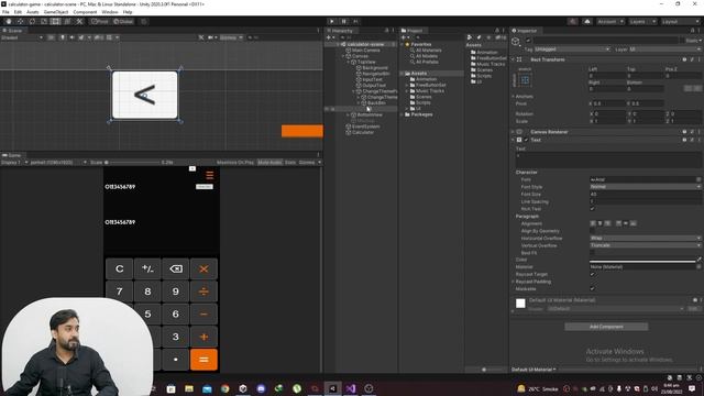 Game #2 Class #10: Creating Theme Change Panel | Unity3d Game Development Course
