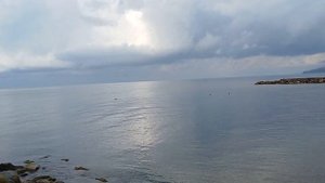 Лермонтово. Пляж "Золотые пески".