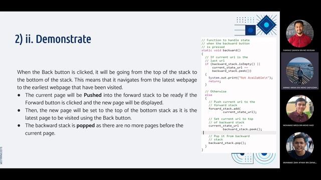 Data Structure (Stack and Queue) in Google Chrome