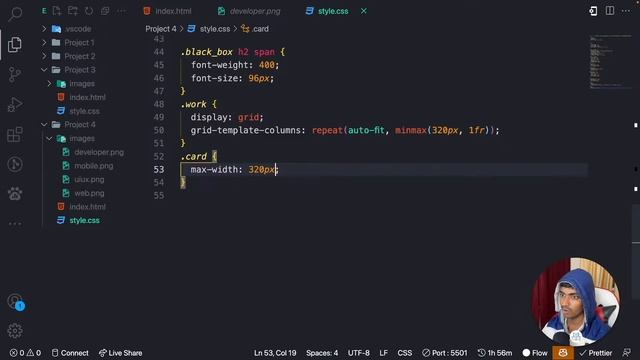 #4 -Developer Landing Page | HTML CSS 10 Practice Projects for Beginners | 2023 | Hindi