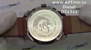 Обзор. Мужские наручные часы Diesel DZ4343 с хронографом