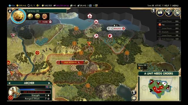Civ V Live (Persia) #7 - Small, 6 Player, Standard, Continents смотреть онлайн