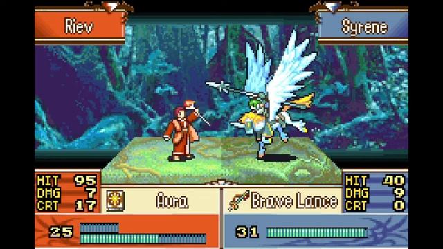 Brave weapons don't double triangle attacks - Fire Emblem: The Sacred Stones смотреть онлайн