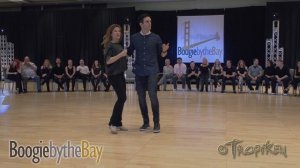 Jordan Frisbee & Melissa Rutz - 1st Place - 2017 Boogie by the Bay (BbB) Champions Strictly Swing