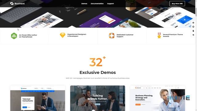 Businext - Supreme Businesses and Financial Institutions WordPress Th