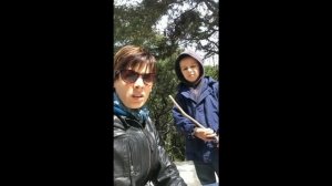 Самурай на острове Сиес, Галисия Испания