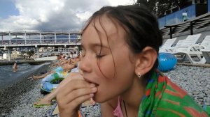 На Массандровском пляже. 15 июля 2017 г.