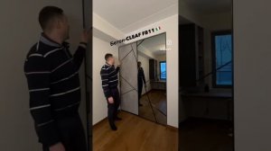 Раздвижные двери с невидимой верхней рельсой.