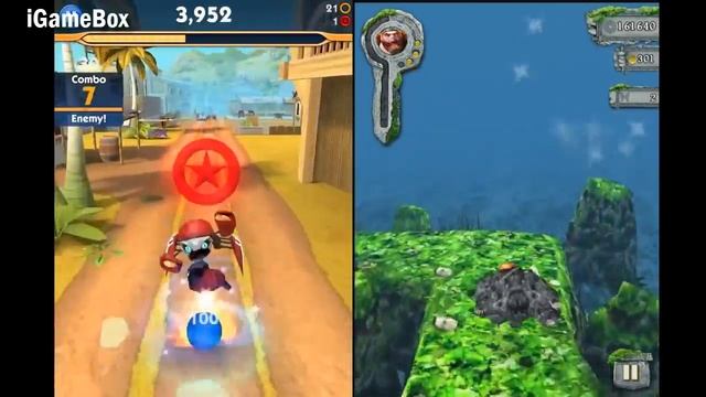 Sonic Dash 2: Sonic Boom Vs. Temple Run 2 Brave: King Fergus Edition смотреть онлайн