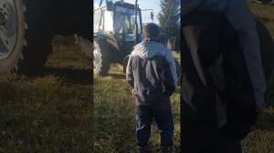 Разрабатываем целину трактором мтз 82