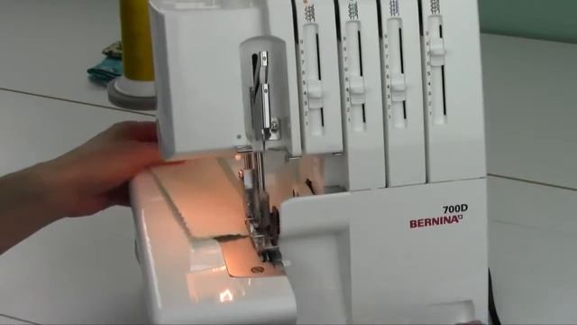 Bernina 700D Serger 6 Adjusting Tension