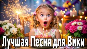 с днём рождения вика поздравительная музыкальная видео открытка поздравление