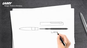 Замена стержей LAMY studio, LAMY aion, LAMY scala