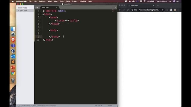 #2 - HTML Structure,Tags and Nested Tags | Web Development | Learn HTML [2020]