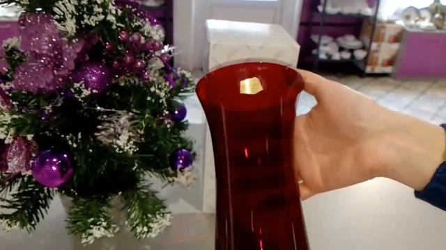 ВАЗА ДЛЯ ЦВЕТОВ 25 СМ КРАСНАЯ CRYSTALEX CZ S.R.O. "КОЛЛЕКЦИЯ БОГЕМА" / 276474 смотреть онлайн