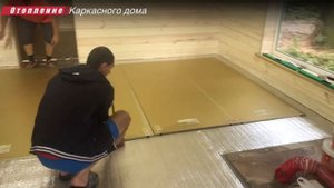 отопление каркасного дома нагревательными панелями Hot Panel