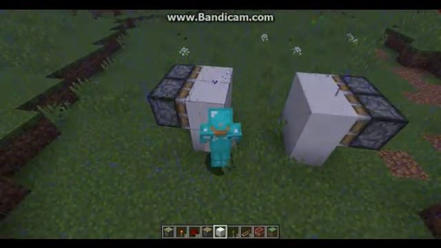 minecraft 1 8 8 механическая скрытая дверь смотреть онлайн