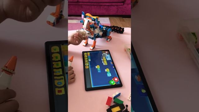 lego boost robot cat toy - lego robot kedi oyuncak смотреть онлайн