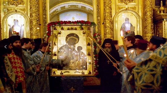 Пресвятая Богородица "Иверская". Почему на щеке Богородицы изображается рана...