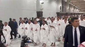 Шавкат Мирзиеев Умра Хаж сафари да.Shavkat Mirziyayev Umra Haj safarida