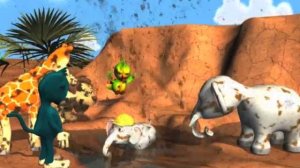 Super minds starter Unit 0 Story "The water hole"