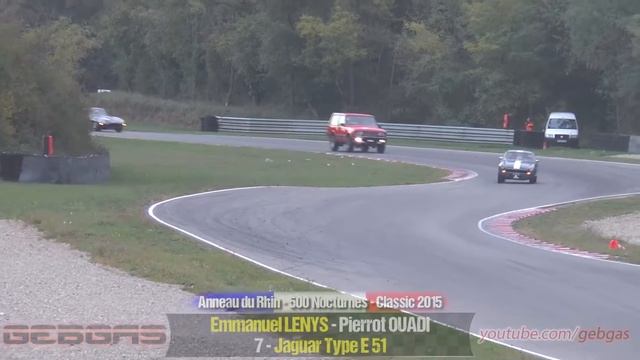 Jaguar Type E 51 - Emmanuel LENYS - Pierrot OUADI - CIRCUIT - 2015 - Anneau du Rhin смотреть онлайн