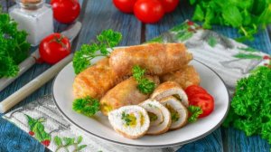 КАК ПРИГОТОВИТЬ КУРИНЫЕ РУЛЕТИКИ С СЫРОМ НА СКОВОРОДЕ? Вкусные, сочные, из филе, на ужин