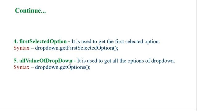 Selenium 4 | Handle Drop Down using Select class in Selenium WebDriver