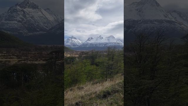 Красивая долина на выезде из города Ушуайа. Аргентина. Часть 2.