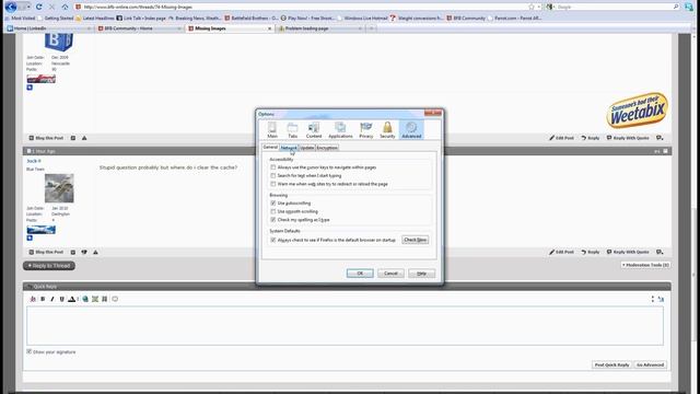 BFB Community - How to clear your browser cache in Firefox смотреть онлайн