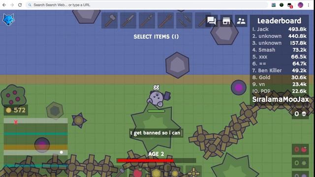 moomoo.io autoheal modded hotkeys and more