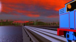 The brave locomotive but with Thomas sounds and Roblox