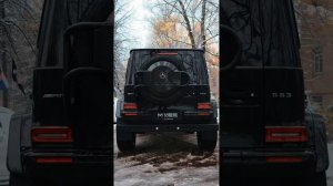 Mercedes-Benz G63 AMG(MBS Edition). Установка комфортного салона!