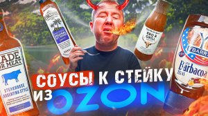 ПРОБУЕМ 10 СОУСОВ К СТЕЙКУ 🔥🔥🔥 с ОЗОН