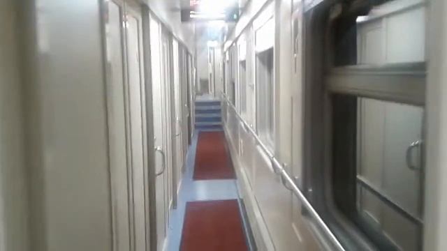 Путешествие в поезде. Продолжение. Обзор коридоров Пальмиры. смотреть онлайн