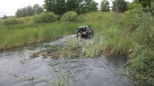 YA-192 russian tire rosyjska opona terenowa MT Suzuki Samurai.AVI [ TARMOT 4x4 ]