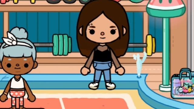 24 часа ем только полезную еду в тока бока🥦🥗🥛няшка тока смотреть онлайн