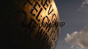 Close Up, Wales Millennium Centre in Cardiff, Wales on Oc...