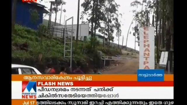 Forest department close down illegal elephant safari park | Manorama News