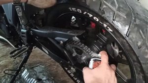 Обслуживание приводной цепи мотоцикла OMAKS motrac R11 JJ250 170mm