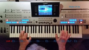 A Swinging Safari - Bert Kaempfert, Cover, eingespielt mit titelbezogenem Style auf Tyros 4